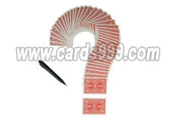 Luminos cerneală invizibilă carduri marcate magie